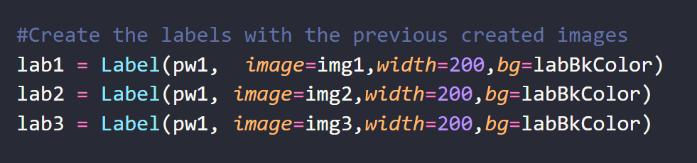 create photoimages with python